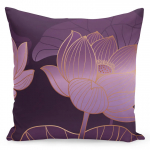 Dekoratyvinės pagalvėlės užvalkalas Mariall JMC-102, violetinė sp., 40 cm x 40 cm