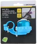 Dviračio skambutis Dunlop, plastikas/metalas, mėlyna sp.