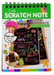 Spalvinimo rinkinys Scratch Note, juoda