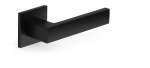 Durų rankena, vidaus Metal-Bud Q Slim Black CUBE Q SLIM, juoda