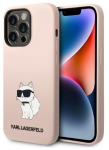 Telefono dėklas Karl Lagerfeld KLHCP14LSNCHBCP, Apple iPhone 14 Pro, rožinė sp.