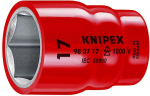 Žvaigždinė varžtų veržlių galvutė Knipex 98 37 16, 46 mm, 16 mm, 3/8", &Oslash;27 mm