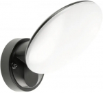 Sieninis lauko &scaron;viestuvas GTV TERRO, 10W, LED, IP54, juoda sp., 17 cm