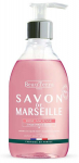 Skystas muilas su glicerinu Beauterra Marseille Antique Rose, rožė, 300 ml
