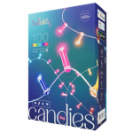 Lempučių girlianda Twinkly Candies TWKC100RGB-T, 6 m, įvairių spalvų, 100 LED