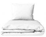 Patalynės užvalkalų komplektas Rustilė Satin, balta sp., 50 x 60 cm, 180 x 215 cm