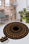 Kilimas Conceptum Hypnose Mistik Mandala, įvairių spalvų, 140 cm x 140 cm