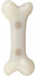 Žaislas &scaron;uniui kaulas Flamingo, 21 cm, baltas