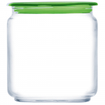 Birių produktų indas Luminarc Plano, 0.75 l, skaidri/žalia