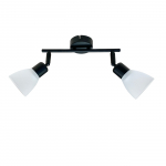 &Scaron;viestuvas lubų Candellux Lighting Costa, E14, 2 x 40 W, balta sp.