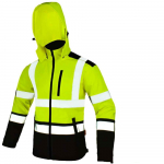 Darbinė striukė ART.Master Softref Softshell, geltona, XXXL dydis
