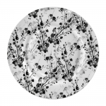 Lėk&scaron;tė desertinė Ambition Black Nature, &Oslash; 19 cm, balta sp./juoda sp.