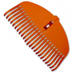 Grėblys universalus Bradas TQ, be koto, 490 mm, oranžinė