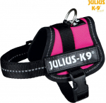 Petne&scaron;os &scaron;unims Trixie Julius-K9, juoda sp./rožinė sp., 300 - 400 mm x 300 mm, XS