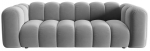 Sofa Micadoni Lupine Sal17, pilka, 230 x 95 cm x 70 cm