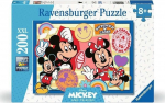 Dėlionė Ravensburger Disney Mickey And Minnie, 36 cm x 49 cm, 200 vnt., įvairių spalvų