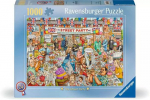 Dėlionė Ravensburger The Street Party, 50 cm x 70 cm, 1000 vnt., įvairių spalvų