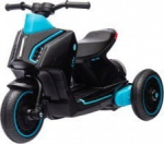 Vaiki&scaron;kas elektrinis motociklas Milly Mally City, mėlyna sp./juoda sp.