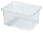 Daiktadėžė, daiktų saugojimo Prosperplast, 16 l, skaidri, 40 x 30 x 20 cm