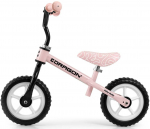 Balansinis dviratis, vaikų Milly Mally Dragon 6347, juoda sp./rožinė sp., 10"
