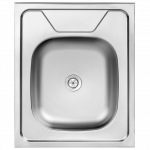 Virtuvinė plautuvė Kuchinox 60, nerūdijantysis plienas, 50 cm x 60 cm x 16 cm, nerūdijančiojo plieno