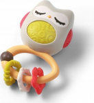 Bar&scaron;kutis, pelėdžiukas BabyOno Have Fun, geltona sp./pilka sp.