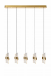 &Scaron;viestuvas lubų Lucide Kligande, LED, 2700 &deg;K, 5 x 7.8 W, skaidri sp.