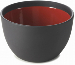 Dubuo Revol Solid, juoda sp./raudona sp., 11 cm, 0.3 l
