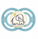 Čiulptukas Mam Perfect Night Planet Love, 16 mėn., mėlyna sp.