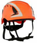 Apsauginis &scaron;almas 3M SecureFit, Universalus dydis, oranžinė sp.