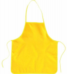 Prijuostė Eduplay, geltona, poliesteris