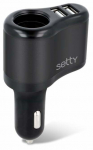 Automobilinis įkroviklis Setty RGS-01, 2 x USB 2.0 Type A Female