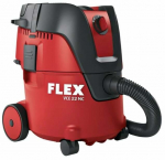 Akmumuliatorinis dulkių siurblys FLEX VCE 22 L AC 2x18,0, 375 mm x 392 mm x 530 mm