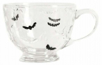 Puodelis Homla Ghost Town 750694, skaidri/juoda, 0.35 l