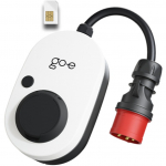 Elektromobilio įkrovimo stotelė go-e Gemini flex 2.0 CH-05-22-01, type 2, 0 m, 22 kW, balta sp./juoda sp.