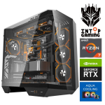 Stacionarus kompiuteris Intop Aqua Ryzen 7 9700X, 3 TB, DDR5 64 GB, SSD+HDD 1 TB 2 TB, Nvidia GeForce RTX 5070 12 GB GDDR7