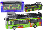 Žaislinis autobusas Lean Toys City, žalia sp.