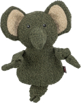 Žaislas &scaron;uniui, pliu&scaron;inis Trixie Elephant, 30 cm, žalias