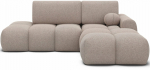 Kampinė sofa Vittario, &scaron;viesiai ruda sp., 170 x 227 cm x 95 cm