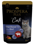 &Scaron;lapias kačių maistas Prospera Plus Cat Pouch, jautiena/moliūgas, 0.085 kg