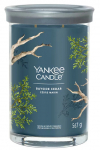 Žvakė, aromatinė Yankee Candle Signature Bayside Cedar, 60 - 100 h, 567 g, Mėlyna sp.