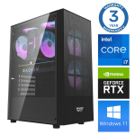 Stacionarus kompiuteris Intop i5-13400F, DDR5 16 GB, SSD 2 TB, Nvidia GeForce RTX 5060 Ti 8 GB GDDR7, Windows 11 Pro