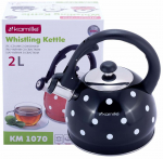 Arbatinukas su &scaron;vilpuku Kamille KM 1070, 2 l, juoda sp.