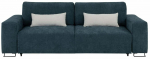Sofa-lova Kizo, tamsi turkio sp., 104 x 252 cm x 88 cm