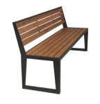 Lauko suoliukas Nordic, ruda sp., 200 cm x 46 cm x 86 cm