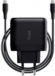 Telefono įkroviklis Trust MAxo 24817, USB Type C, 8.7 cm, juoda sp., 65 W
