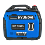 Generatorius benzininis keturtaktis invertora Hyundai HHY 3050Si, 300 W