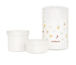 Termosas maistui Miniland Valencia, 700 ml, 0 mėn., plastikas/nerūdijantysis plienas, balta sp.