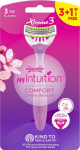 Skustuvas Wilkinson Sword My Intuition Comfort Cherry Blossom, 4 vnt