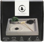 Namų dekoracija Esschert Design Square Mini Zen Garden TT229, 20 cm, pilka sp.